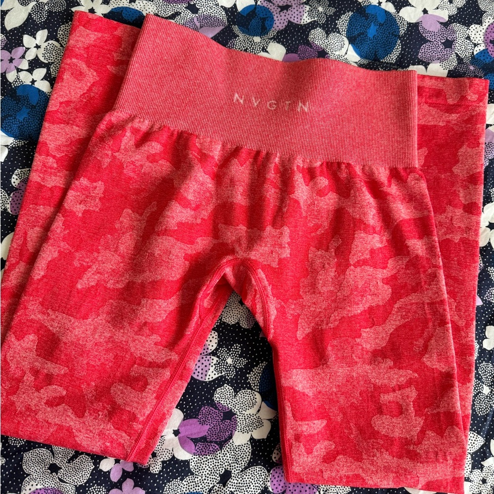 NVGTN CAMO RED LEGGINGS
